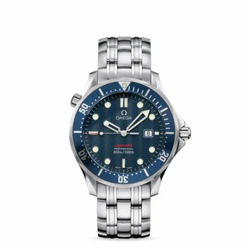 Omega Seamaster Diver 300M Quartz 41 Stainless Steel / Blue / Bracelet 2221.80.00 (22218000)